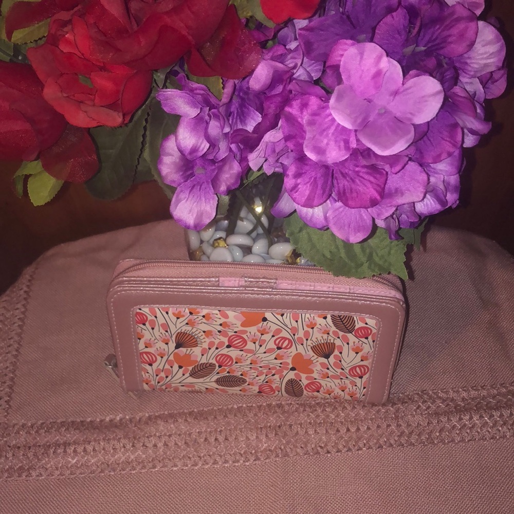 Floral Pink Wallet